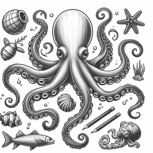 Unleashing the Depths of Creativity: A Comprehensive Guide to Octopus Pencil Drawing