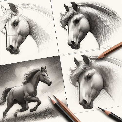 Unveiling Artistry A Comprehensive Guide to Horse Pencil Drawings